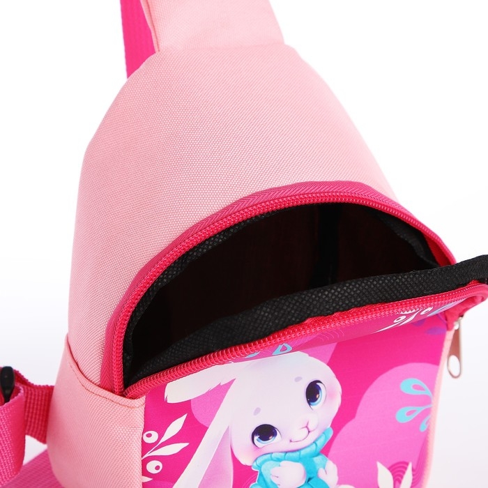 Сумка детская для девочки через плечо Сумка детская для девочки через плечо "Миленький зайчик"