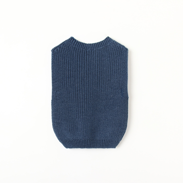 Жилет вязаный Крошка Я, рост 68-74 см, синий Жилет вязаный Крошка Я, рост 68-74 см, синий