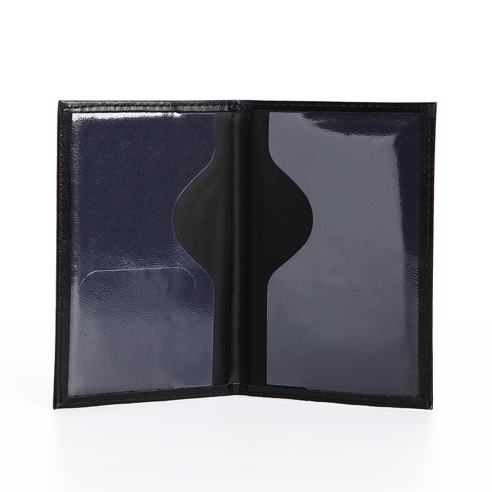 Обложка для паспорта, цвет чёрный Обложка для паспорта, цвет чёрный