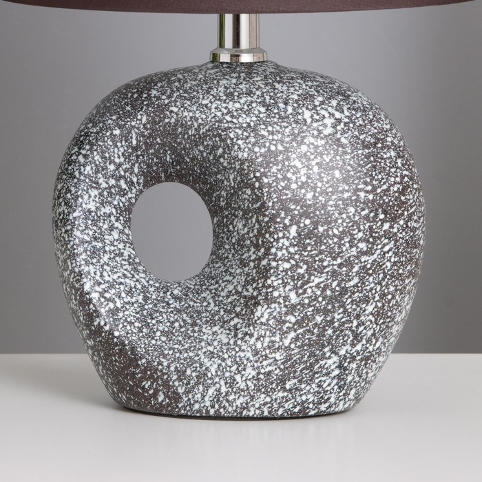 Лампа настольная Лампа настольная "Инес" 1х40Вт Е14 черный 20х20х30см