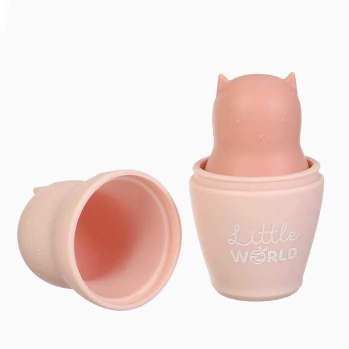 Развивающая игрушка &laquo;Котик-матрешка&raquo;, пищевой силикон, Mum&Baby