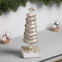 Фигура деревянная "Ёлочка", 30х10х10 см, 35 LED, батарейки AAx2 (не в комплекте), свечение теплое белое Фигура деревянная "Ёлочка", 30х10х10 см, 35 LED, батарейки AAx2 (не в комплекте), свечение теплое белое