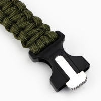 Браслет для выживания &laquo;Будь первым&raquo;, 26 х 2,5 см.