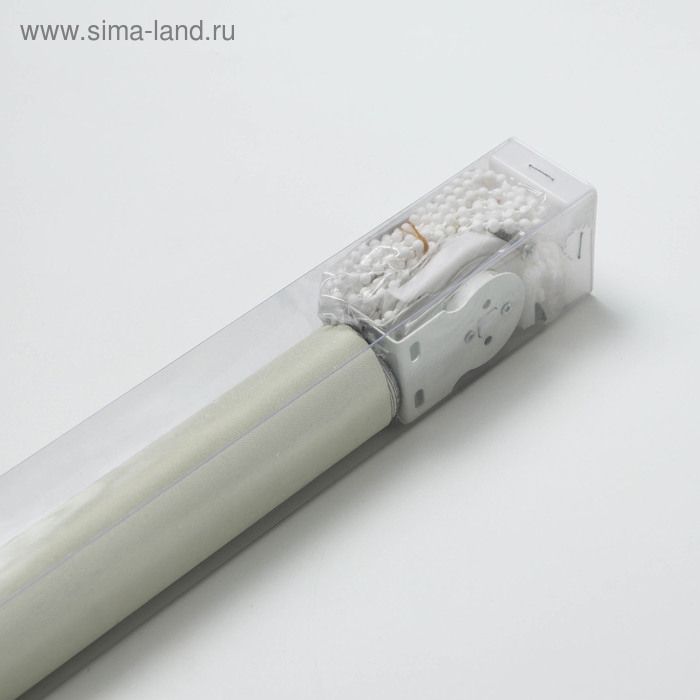 Штора рулонная &laquo;Механика. Блэкаут&raquo;, 100&times;180 см (с учётом креплений 3,5 см), цвет бежевый