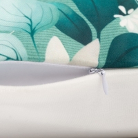 Наволочка декоративная Этель «Эвкалипт» 40х40 см, велюр, 100% п/э Наволочка декоративная Этель «Эвкалипт» 40х40 см, велюр, 100% п/э