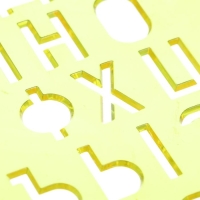 Трафарет букв и цифр, МИКС Трафарет букв и цифр, МИКС