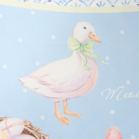 Скатерть Этель &laquo;Пасхальные радости&raquo;, d=148 см, саржа, хлопок, 190г/м2