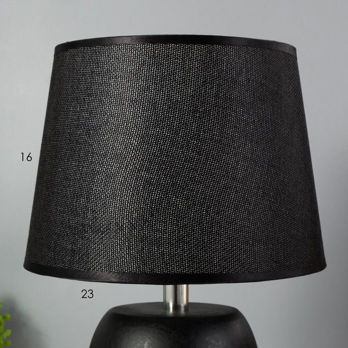 Лампа настольная "Париж" черный E14 40Вт 220В 34,5х22,5х22,5 см RISALUX