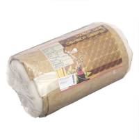 Комплект для обивки дверей 110 &times; 205 см: иск.кожа, поролон 5 мм, гвозди, струна, светло-бежевый, &laquo;Рулон&raquo;