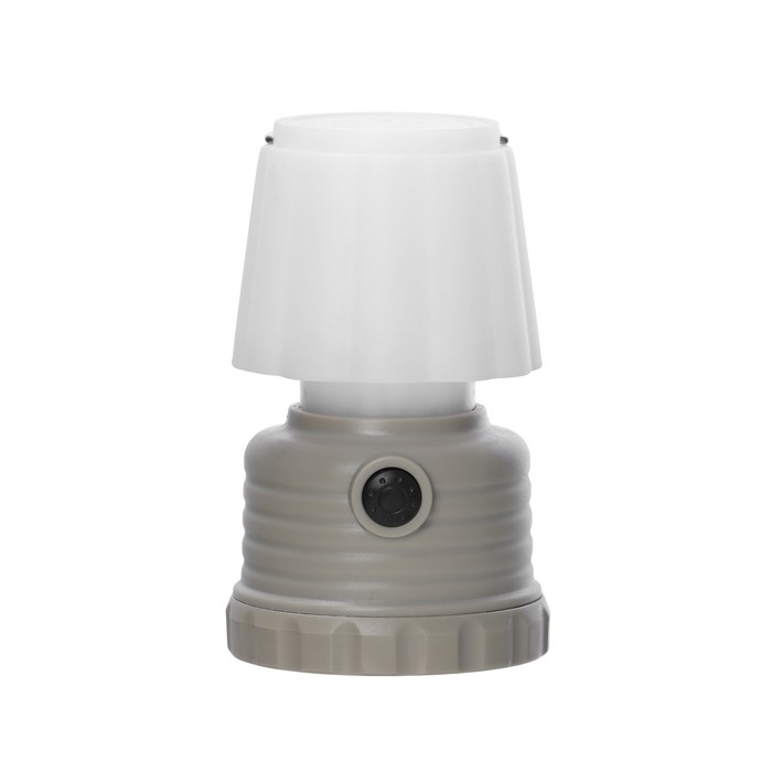 Ночник "Мини" LED 3Вт от батареек 3хААА серо-белый 6,5х6,5х11,5 см RISALUX