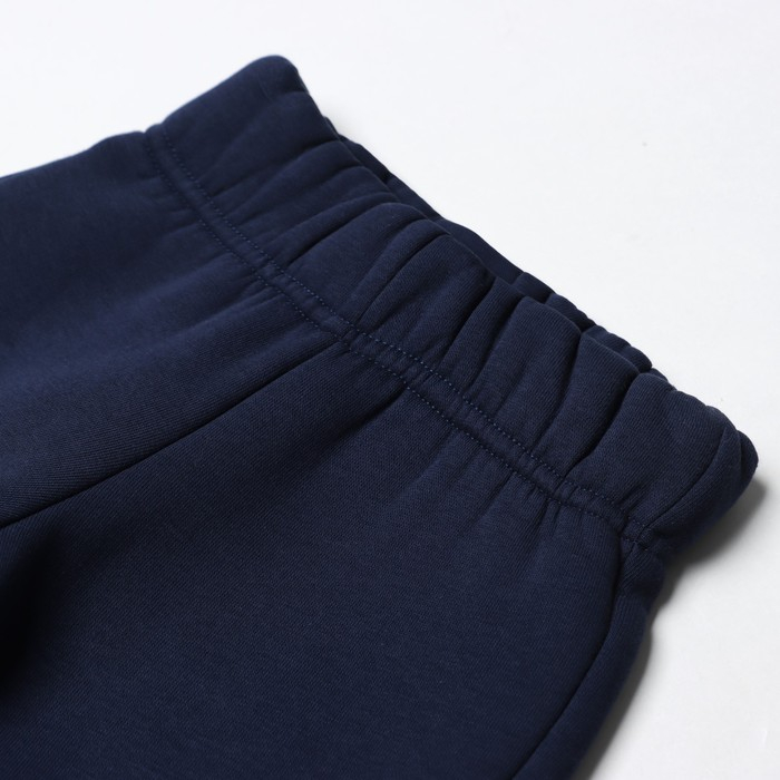 Костюм детский с начёсом (джемпер, брюки) KAFTAN "Basic line" р.38 (146-152), синий