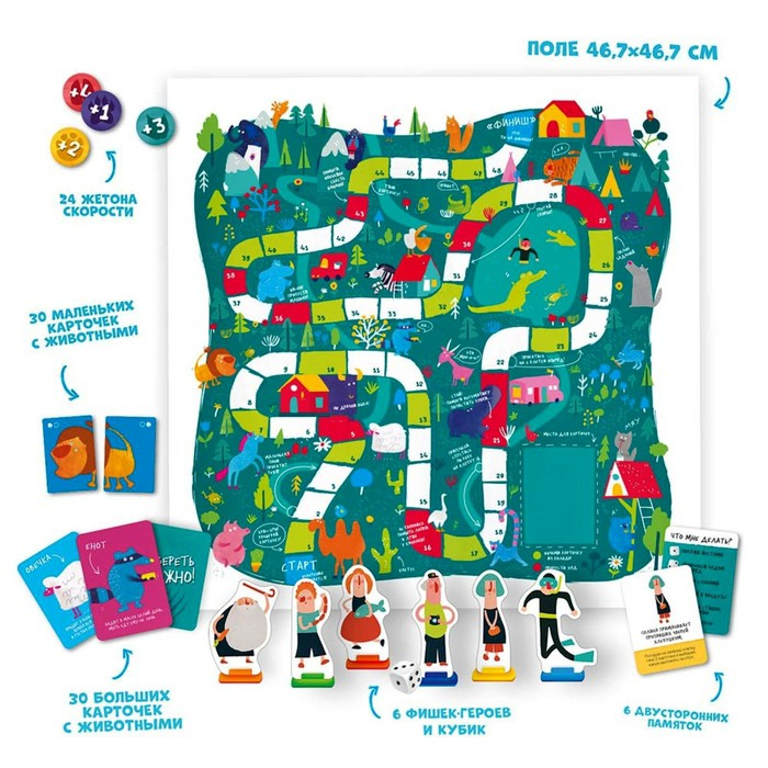 Настольная игра &laquo;Озвереть можно&raquo;