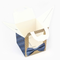 Коробка складная &laquo;Мужской стиль&raquo; 14 х 16 х 14 см