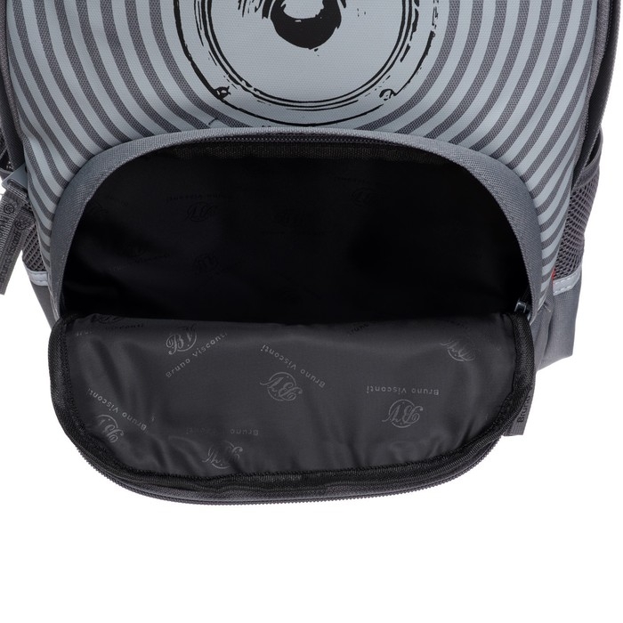 Рюкзак школьный Bruno Visconti Рюкзак школьный Bruno Visconti "BASS", 40 х 30 х 19 см, эргономичная спинка, пенал в подарок