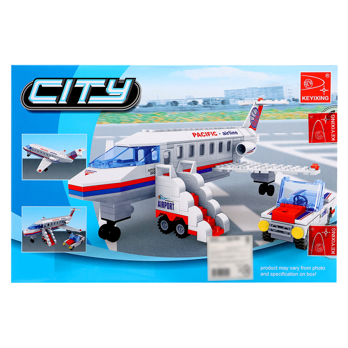 Конструктор &laquo;Гражданский самолёт&raquo;, 252 детали