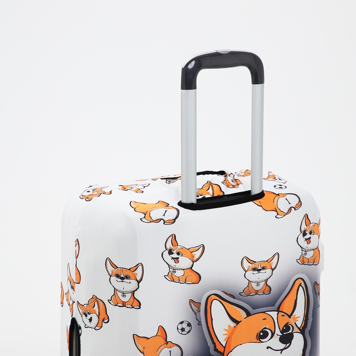 Чехол для чемодана 20 Чехол для чемодана 20", цвет белый