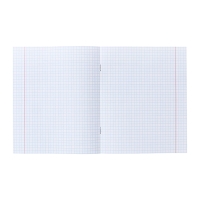 Комплект тетрадей из 10 штук (5 в клетку, 3 в косую линию, 2 в линию), 12 листов КПК "Зелёная обложка", блок офсет