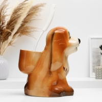 Подставка под ёрш "Собака", с ёршиком Подставка под ёрш "Собака", с ёршиком