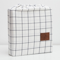 Постельное бельё Этель &laquo;Клетка&raquo; 1.5 сп, размер 155х210 см, 160х240 см, 50х70 см-2шт