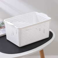 Корзина для хранения«Лофт», 5,3 л, 29,5×18,5×14,5 см, цвет белый Корзина для хранения«Лофт», 5,3 л, 29,5×18,5×14,5 см, цвет белый