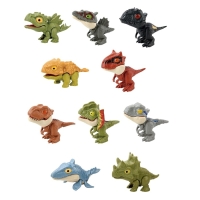 Игровой набор &laquo;Dino. Зубастики&raquo;, подвижные детали, 4 фигурки динозавров