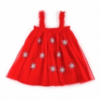 Карнавальный набор &laquo;Яркая санта&raquo;, рост 104-110 см, платье, ободок