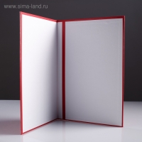 Папка адресная "Герб" бумвинил, мягкая, красный, А4 Папка адресная "Герб" бумвинил, мягкая, красный, А4