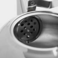 Чайник из нержавеющей стали &laquo;Жуан&raquo;, 1,15 л, металлическое сито, цвет хромированный