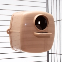 Клетка для птиц "Пижон" №104-Б, разборная, 2 секции, 58 х 40 х 88см, бежевая Клетка для птиц "Пижон" №104-Б, разборная, 2 секции, 58 х 40 х 88см, бежевая