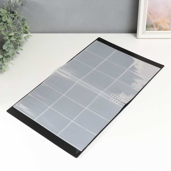 Фотоальбом на 180 фото 9х7 см Фотоальбом на 180 фото 9х7 см "Стиль" с наклейками 10 листов МИКС