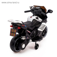 Электромобиль &laquo;Спортбайк&raquo;, цвет белый