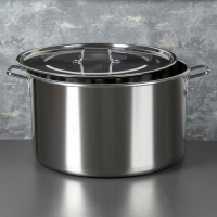 Котёл &laquo;Общепит&raquo;, 40 л, d=45, h=28 см, металлическая крышка