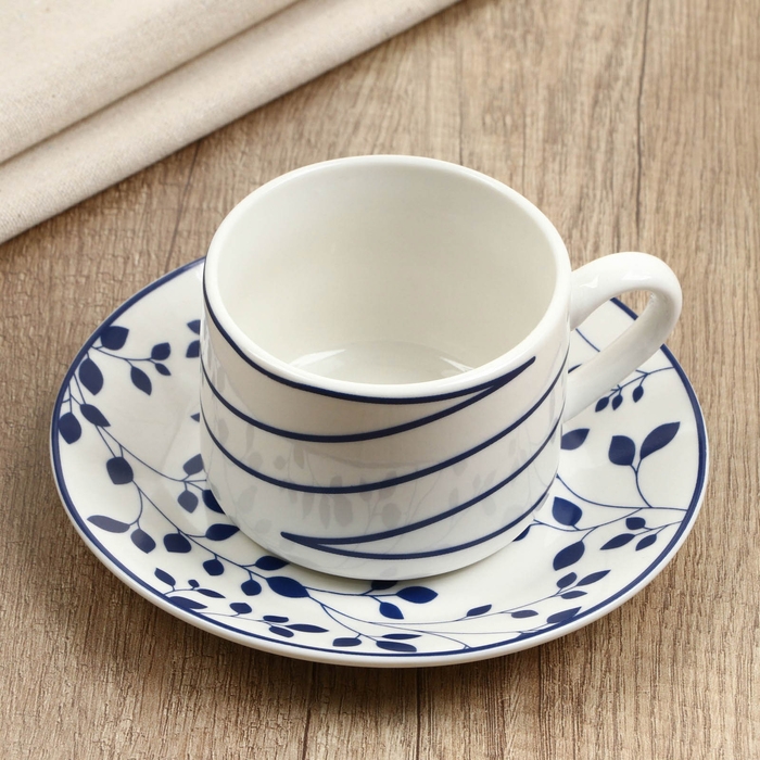 Чайная пара «Синяя ботаника», 200 мл Чайная пара «Синяя ботаника», 200 мл