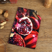 Доска разделочная "Сочный гранат" 27х18 см Доска разделочная "Сочный гранат" 27х18 см