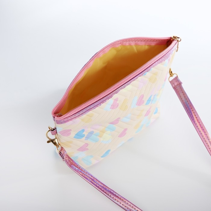 Сумка детская для девочки на молнии, цвет жёлтый Сумка детская для девочки на молнии, цвет жёлтый