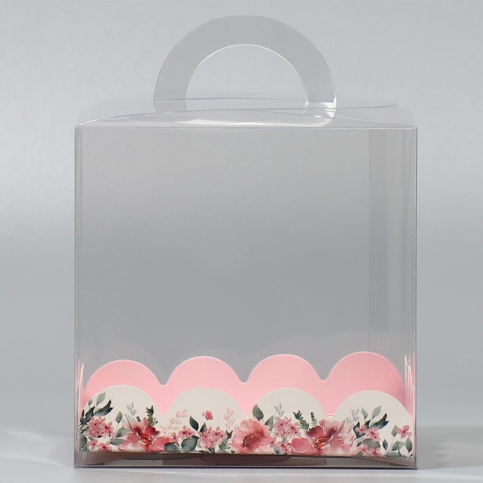 Коробка кондитерская, сундук, упаковка, &laquo;Только для тебя&raquo;, 11 х 11 х 11 см