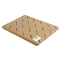 Картон переплётный 2.5 мм, 30 х 40 см, 10 листов, 1500 г/м&sup2;, серый