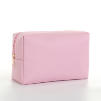 Косметичка на молнии, цвет розовый