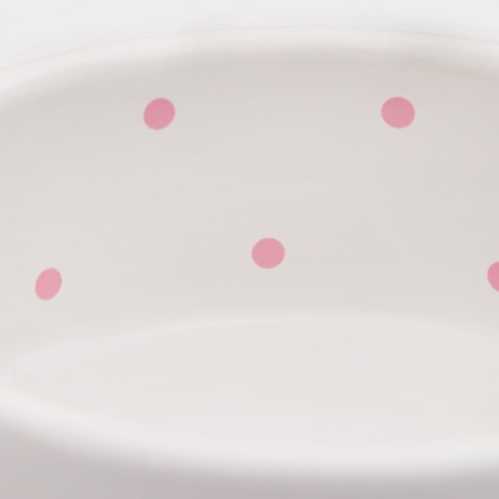 Миска керамическая Миска керамическая "Princess" 100 мл малая 8,5 х 3,5 см, розовая