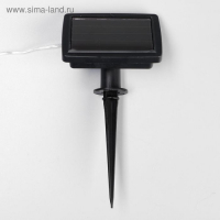 LED шнур «Эра» 5 м , прозрачная нить, свечение мульти, 1 режим, солнечная батарея LED шнур «Эра» 5 м , прозрачная нить, свечение мульти, 1 режим, солнечная батарея