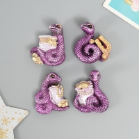 Магнит полистоун "Змейка с богатством" МИКС 6х1,5х5 см Магнит полистоун "Змейка с богатством" МИКС 6х1,5х5 см