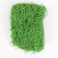Наполнитель для декора &laquo;Сено&raquo;, 100 гр, цвет зелёный