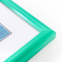 Фоторамка пластик "Радуга" 15х21 см, зеленый