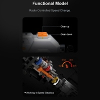 Конструктор радиоуправляемый &laquo;Спорткар&raquo;, 3187 деталей