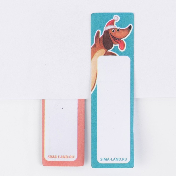 Новый год. Закладки для книг-стикеры, 4 шт, 20 л «Пушистых радостей» Новый год. Закладки для книг-стикеры, 4 шт, 20 л «Пушистых радостей»