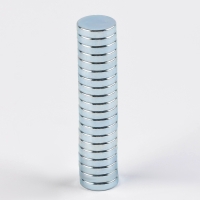 Магнит неодимовый , размер 1 шт. &mdash; 8 &times; 8 &times; 2 мм, набор 20 шт.