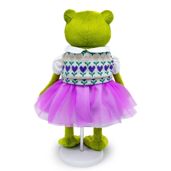 Мягкая игрушка &laquo;Оливия Кваковская&raquo;, с жаккардовым жилетом, 16 см