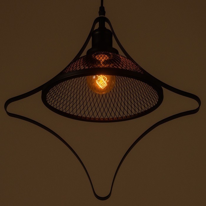 Светильник BayerLux Светильник BayerLux "Фабула" Е27 40Вт черный 40х30х40-140см