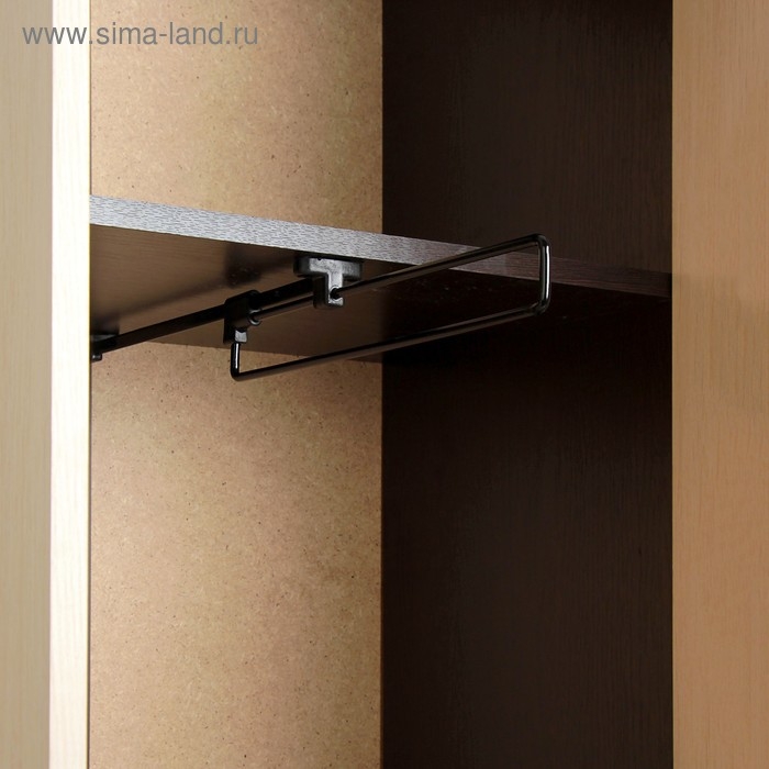 Прихожая Ксения -1 левая, 2150х1500х385, Венге/Дуб молочный