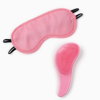 Подарочный набор &laquo;LOVE&raquo;: косметичка, маска для сна и расчёска